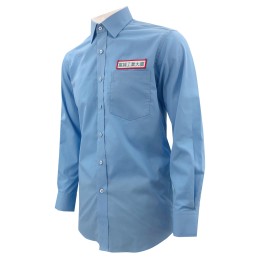 Custom-made standard collar solid color shirts Design building staff uniforms Solid color shirts building staff uniforms hvac uniform shirts R345 Custom-made standard collar solid color shirts Design building staff uniforms Solid color shirts building staff uniforms hvac uniform shirts R345